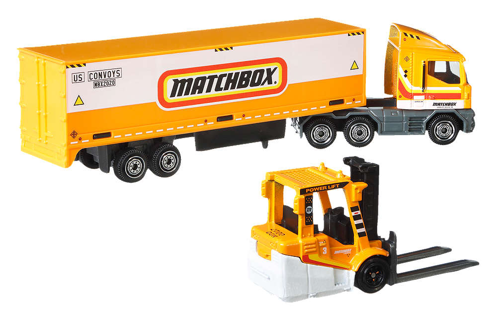 Zdjęcie oferty MATCHBOX Pojazd transportowy + autko 17,5 cm