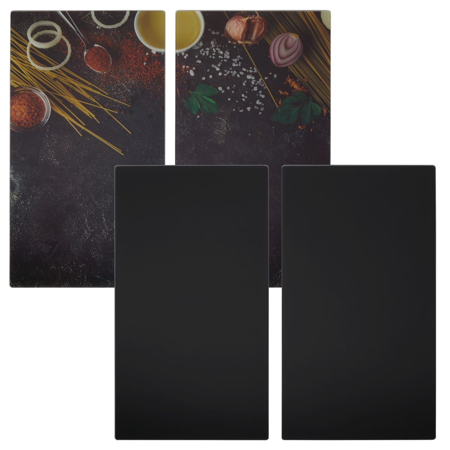 SPICE&SOUL® Glas-Herdabdeckplatten-Set