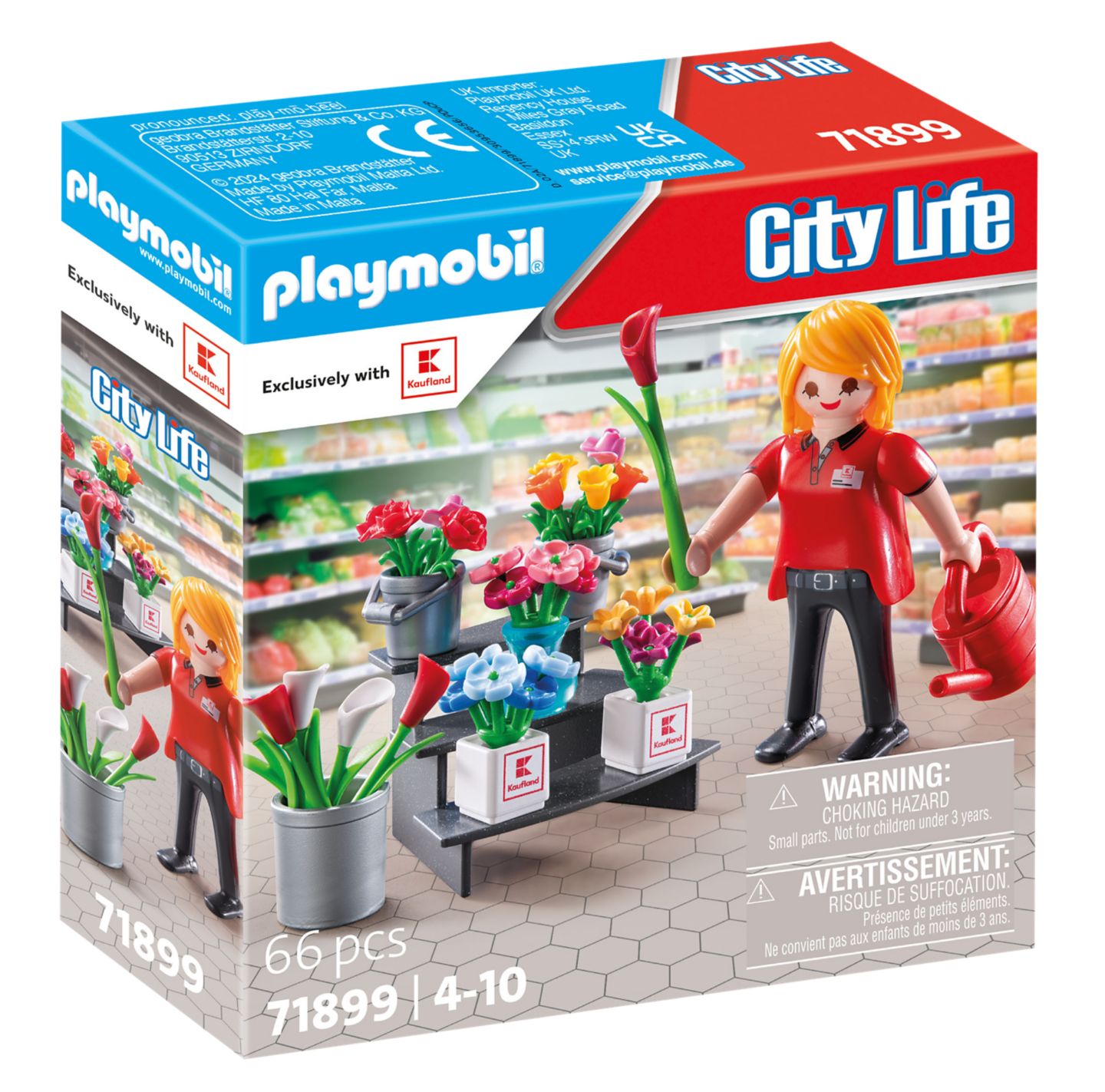 PLAYMOBIL CITY LIFE Kaufland-Blumenstand 71899