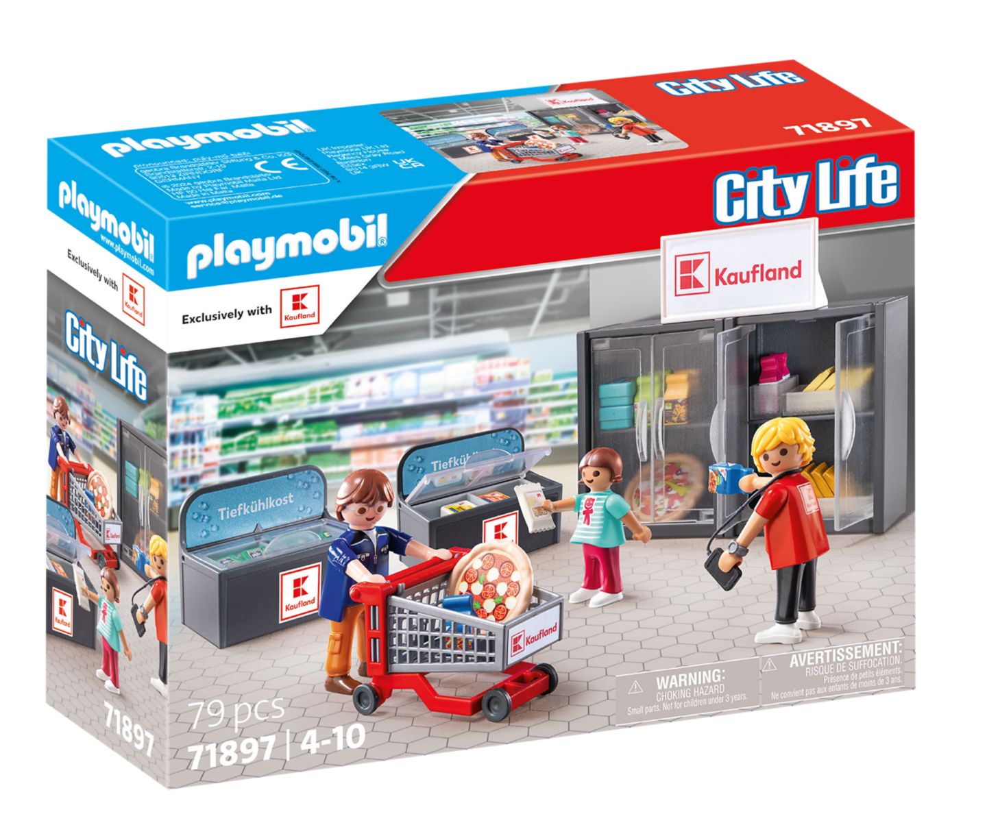 PLAYMOBIL CITY LIFE Kaufland-Kühlabteilung 71897