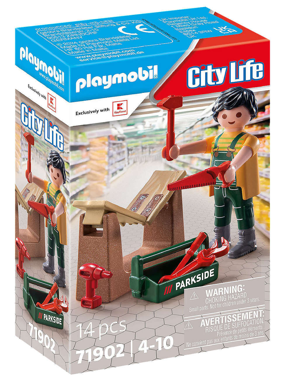 Abbildung des Angebots PLAYMOBIL CITY LIFE Kaufland-Handwerker 71902 