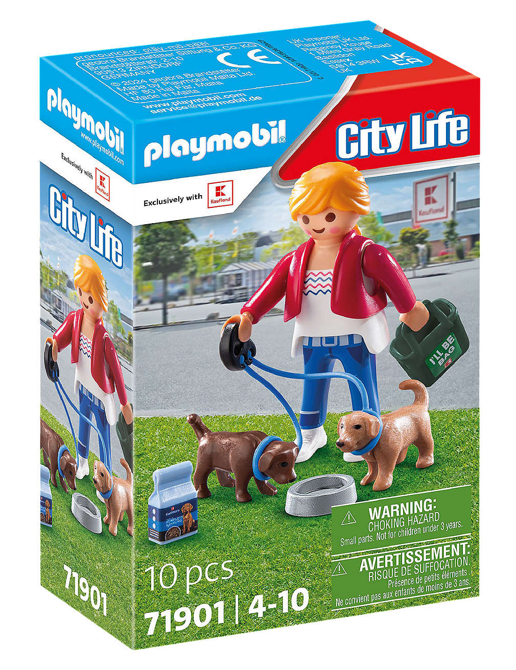 Abbildung des Angebots PLAYMOBIL CITY LIFE Kaufland-Kundin mit Welpen 71901