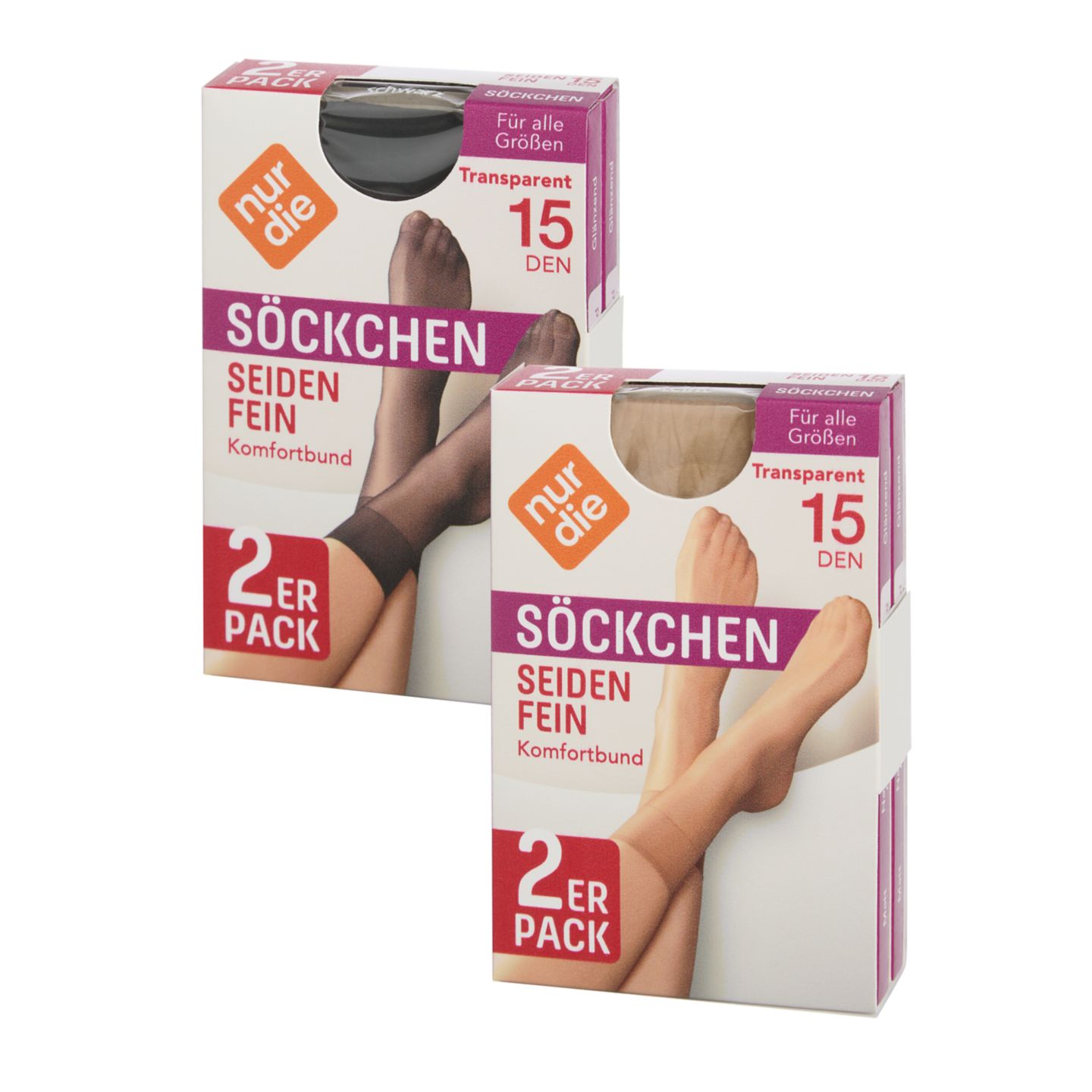 NUR DIE Söckchen »Seidenfein« 
