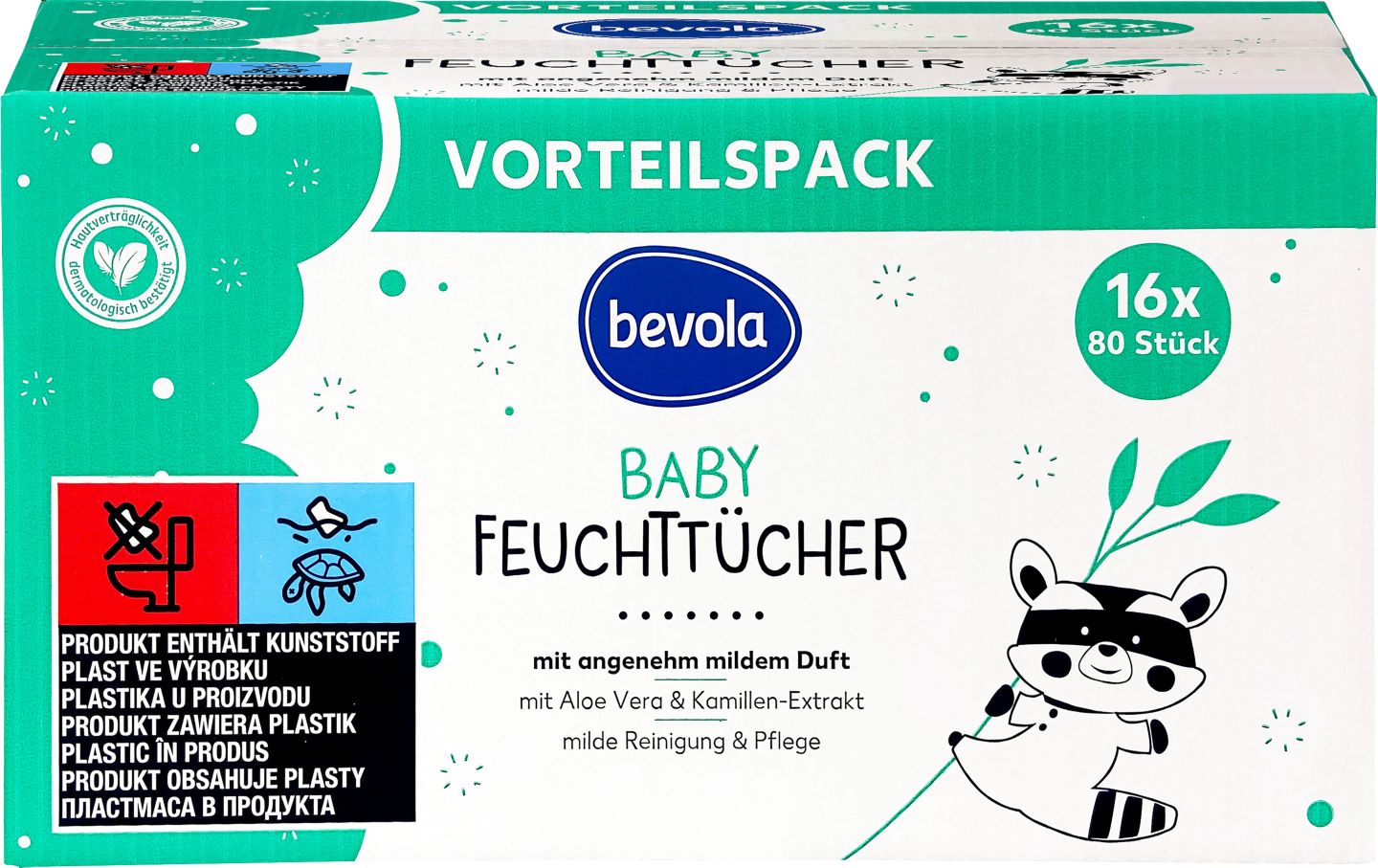Bevola Vlhčené obrúsky
