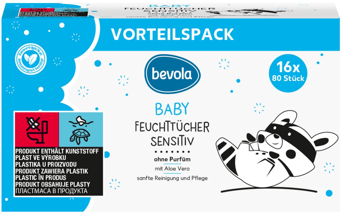 BEVOLA® BABY Feuchttücher