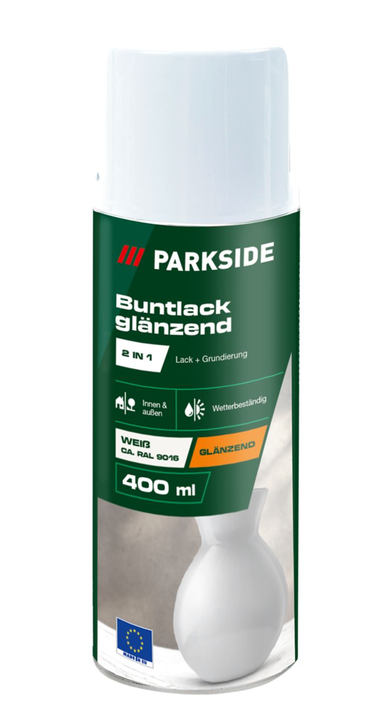 PARKSIDE® Klarlack Weiß glänzend