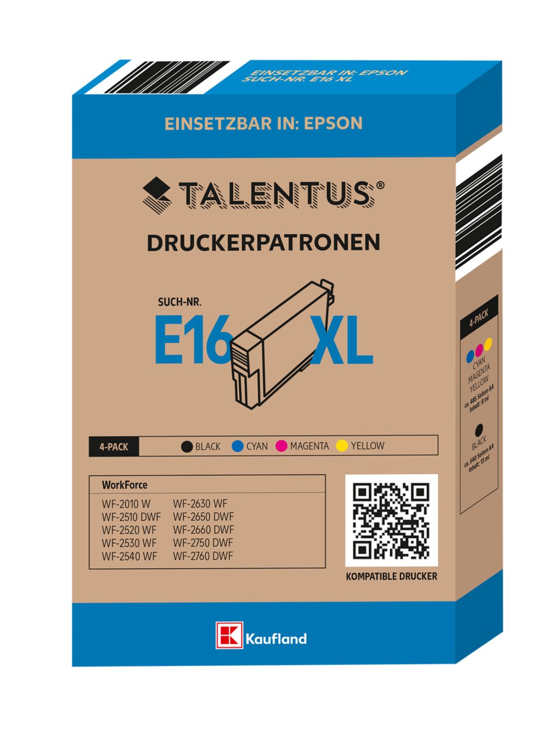 TALENTUS® Druckerpatronen »Epson 16XL«