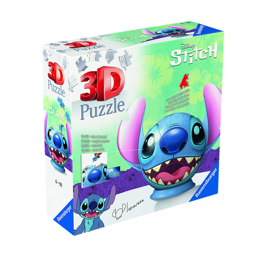 Zdjęcie oferty Puzzle 3D Disney Stitch Kula