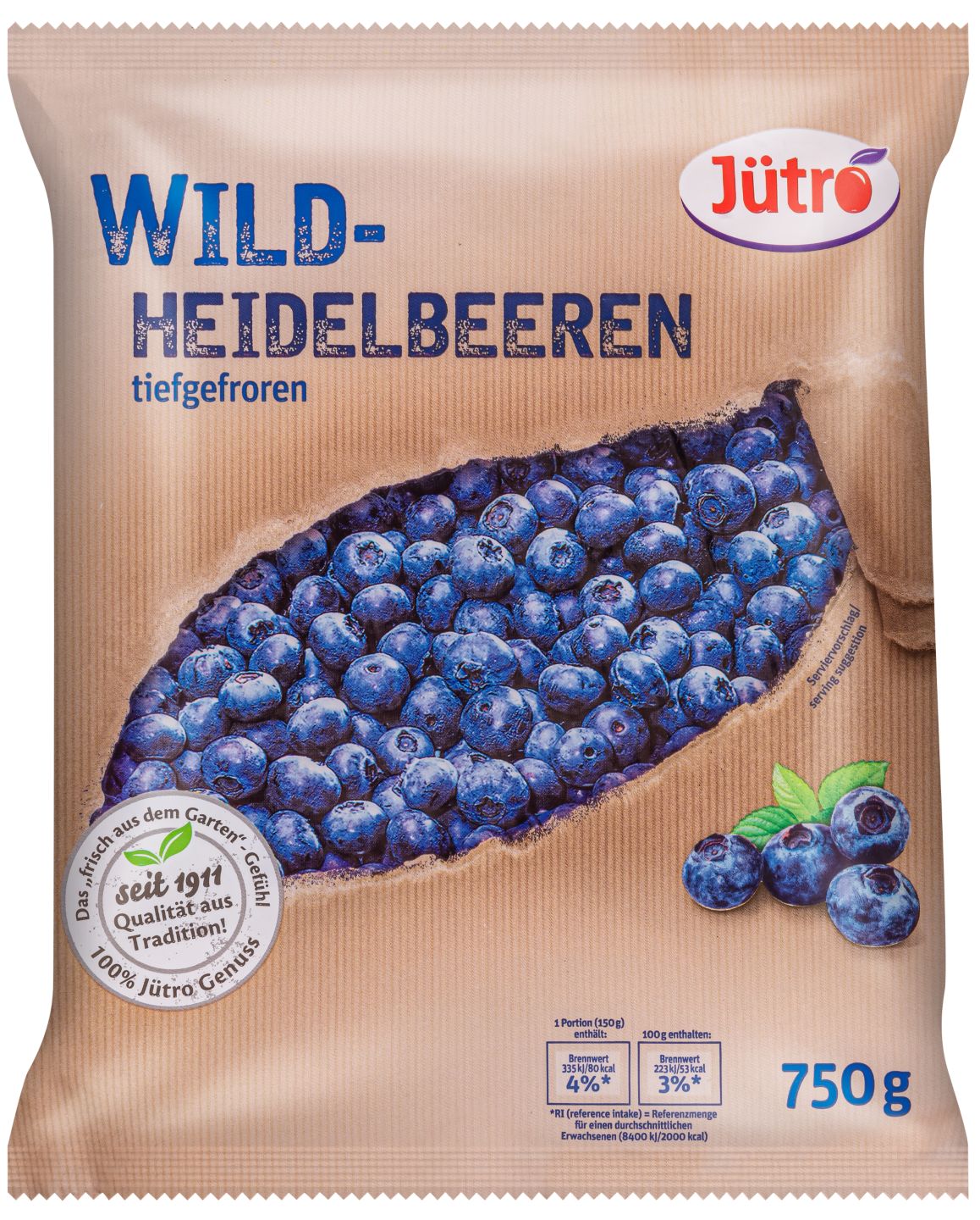 JÜTRO Wild-Heidelbeeren