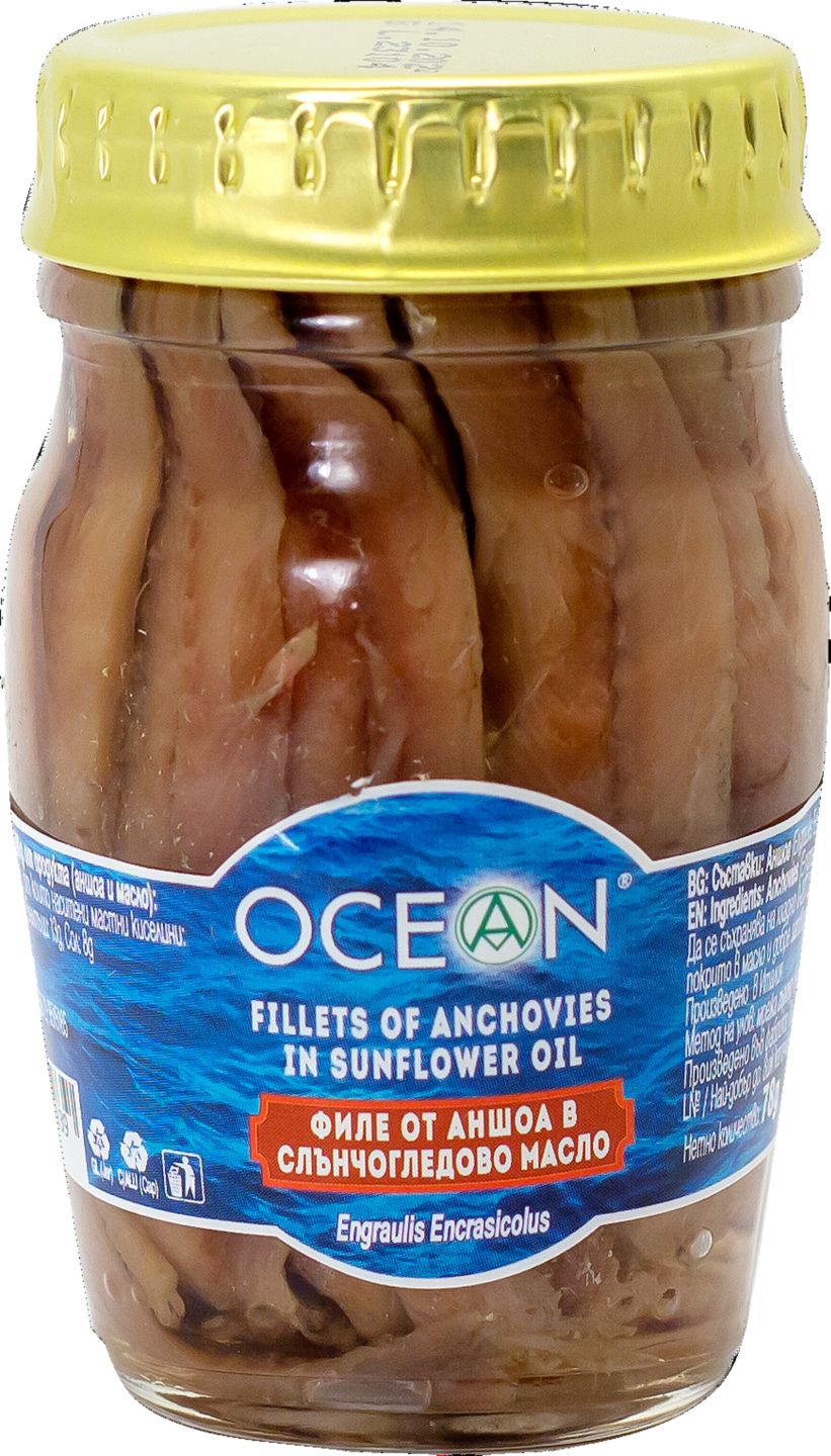 Изображение на Ocean Филе от аншоа
в слънчогледово масло