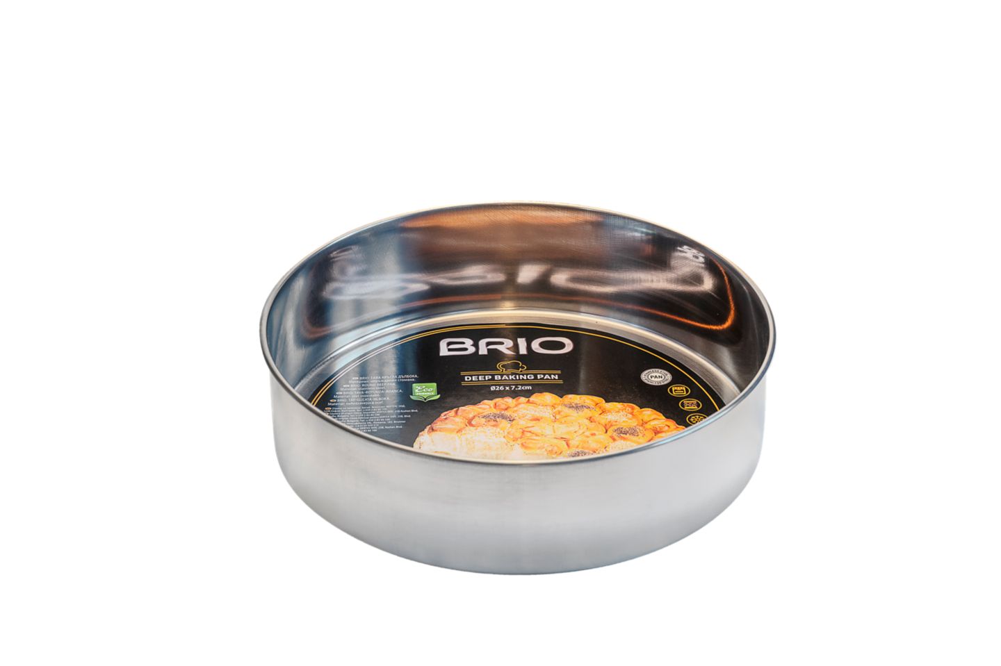 Изображение на BRIO Тава Metallica
Ø36 х 7,8 см