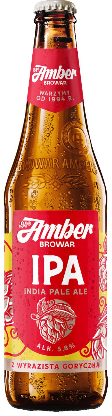 Amber, Piwo kraftowe IPA 5,8% alk.