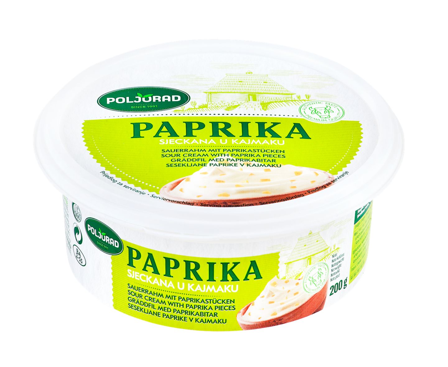 Poljorad Paprika u kajmaku sjeckana