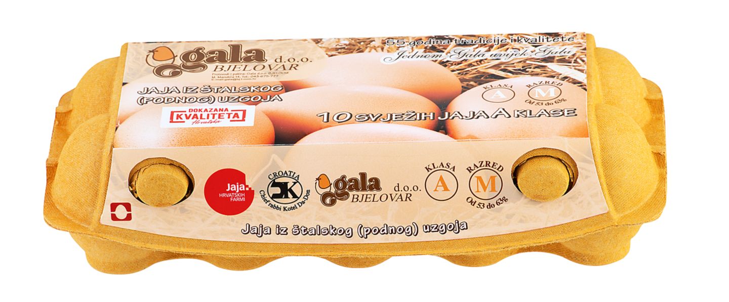 Gala Svježa jaja
MPC 2.5.2025=2,69€