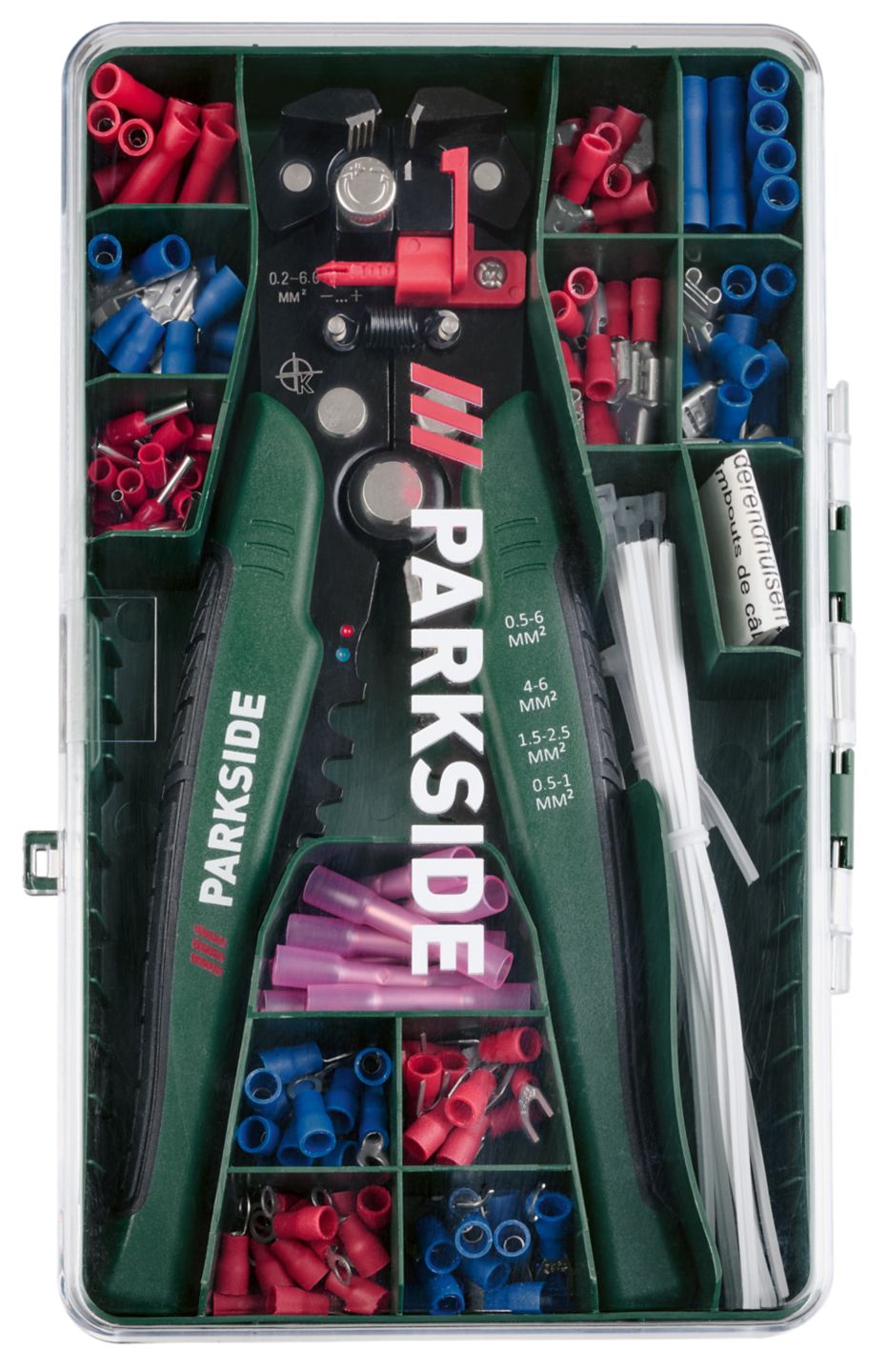 PARKSIDE® Automatik-Abisolier- und Crimpzangen-Set