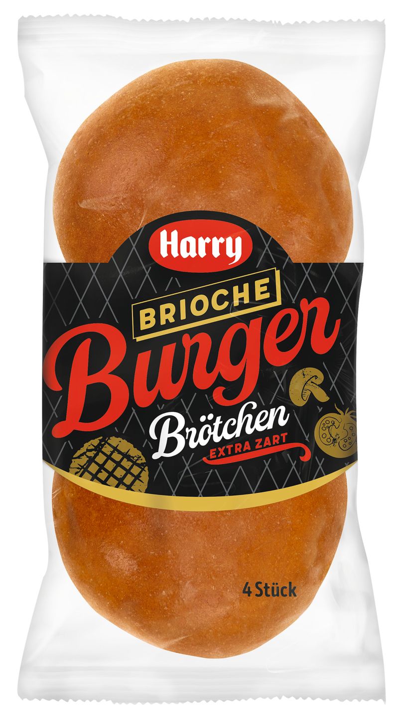 HARRY Brioche-Burger-Brötchen