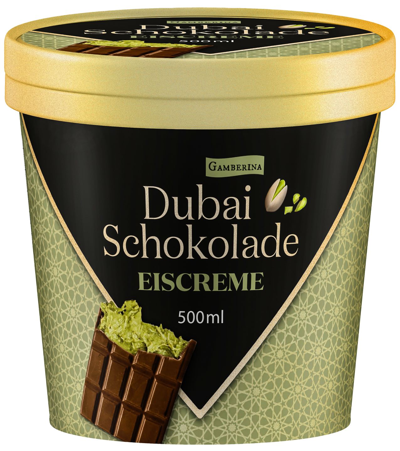 GAMBERINA Eiscreme »Dubai Schokolade«