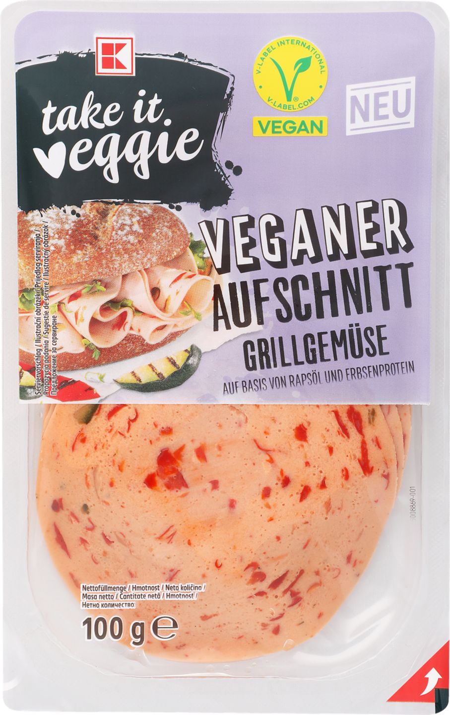 K-Take it veggie Vegánsky nárez
