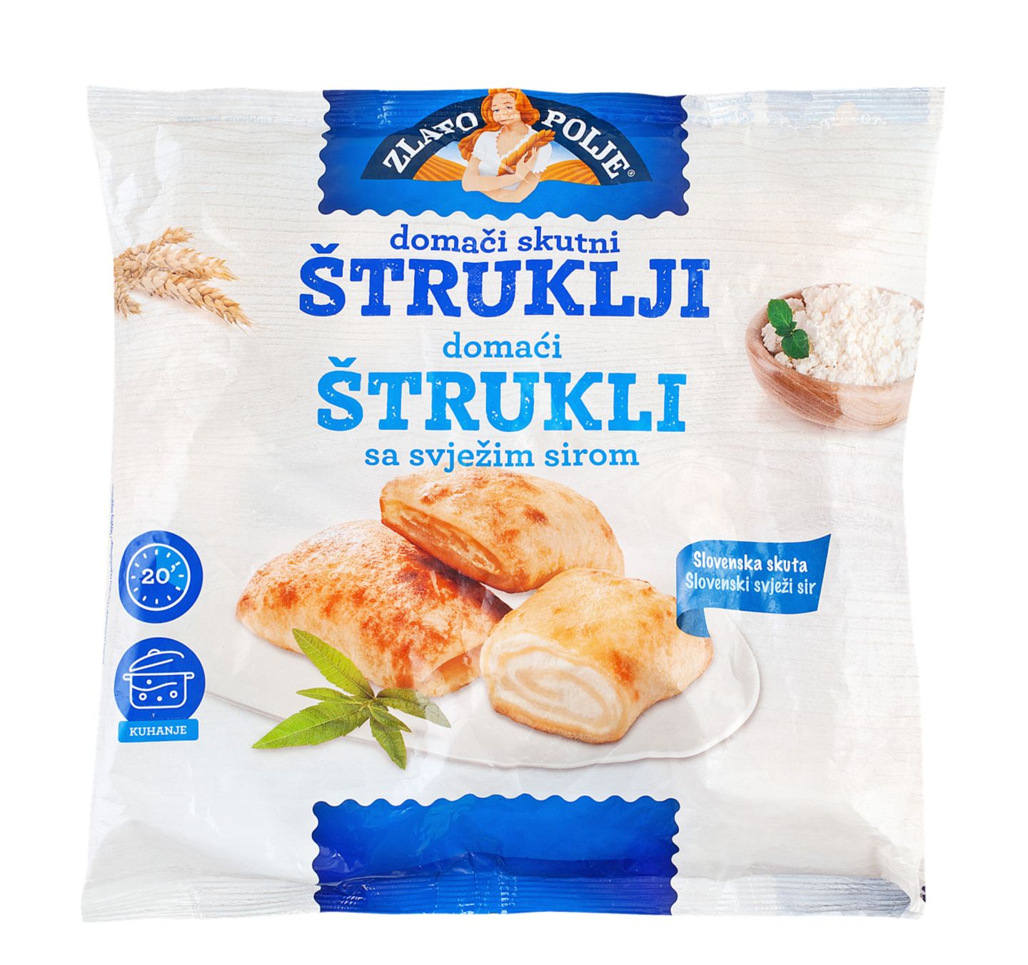 Zlato Polje Domaći štrukli
MPC 2.5.2025=5,99€