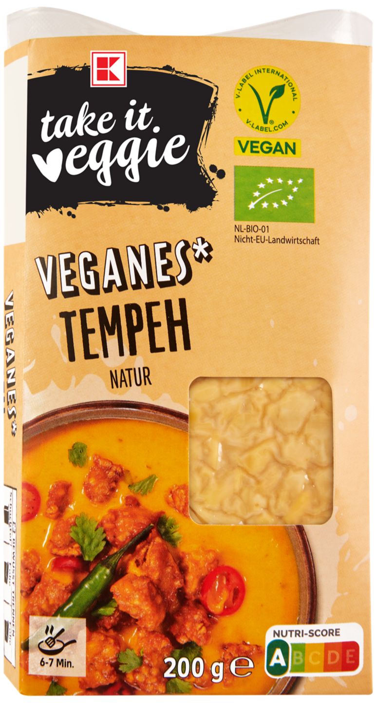K-TAKE IT VEGGIE Bio-Tempeh