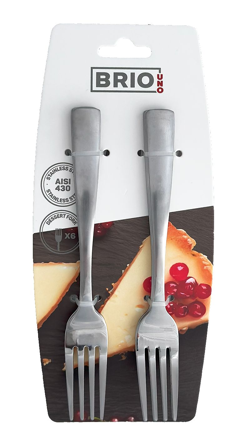 Изображение на BRIO Комплект вилички/лъжички UNO
6 бр.