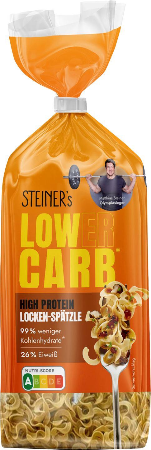 STEINER'S LOWER CARB High Protein Locken-Spätzle