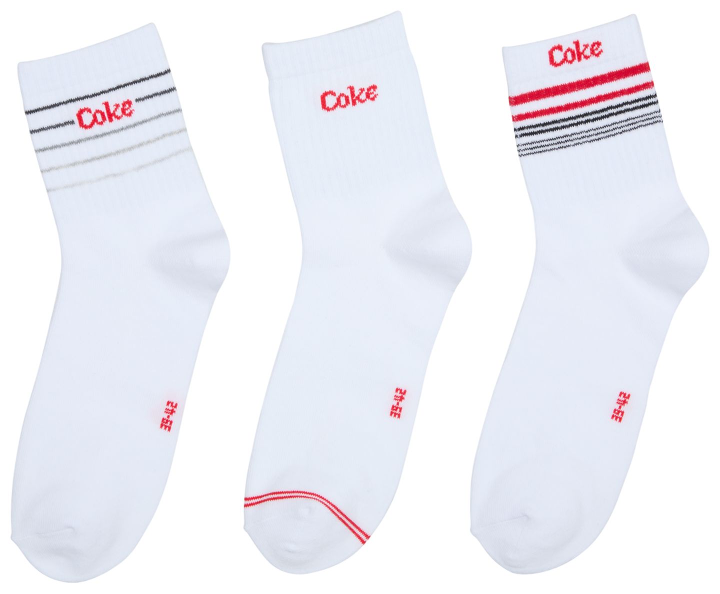 Quarter-Socken »Coca Cola«