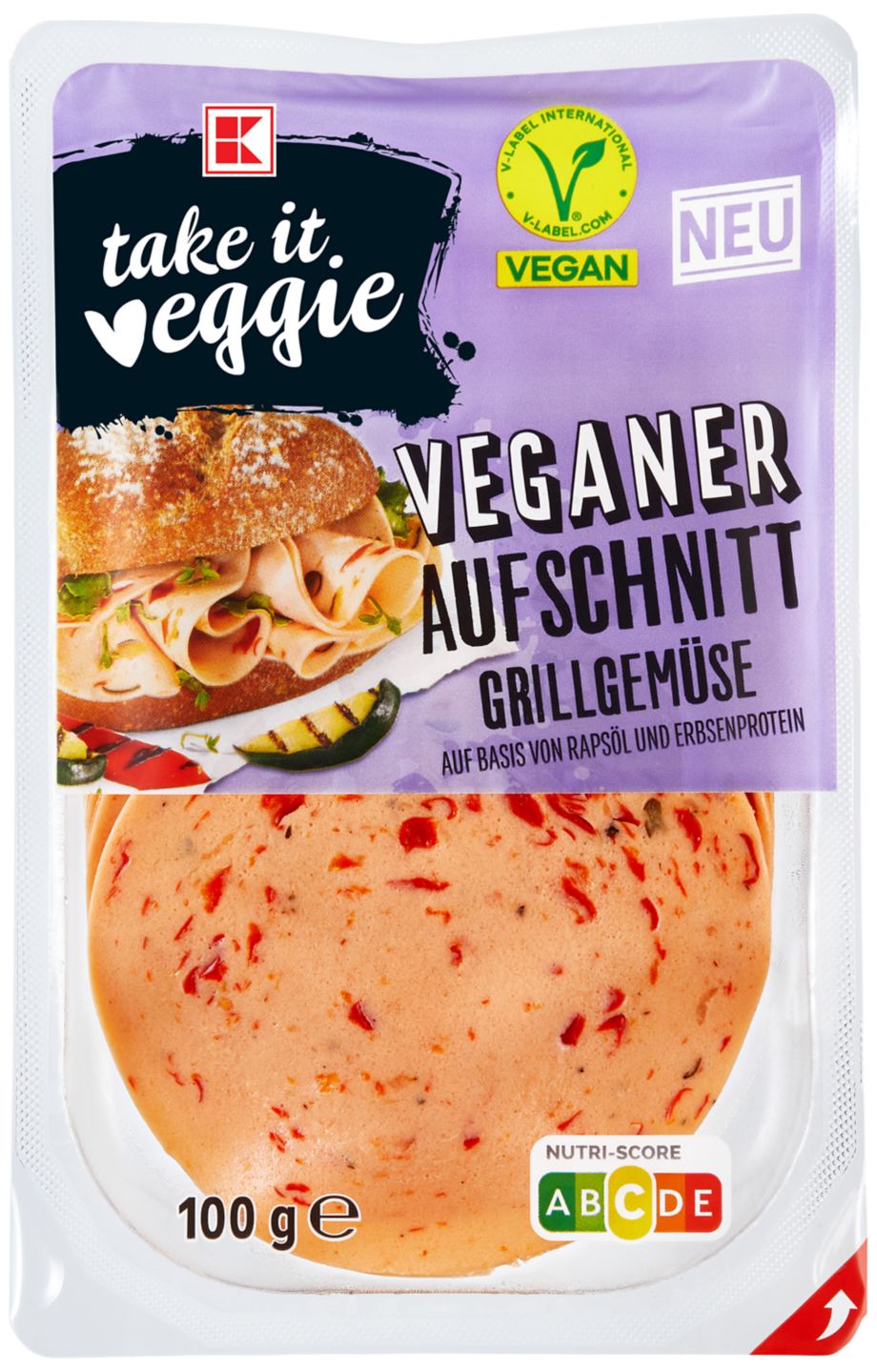 Изображение на K-Take it Veggie Вегански слайс
различни видове
