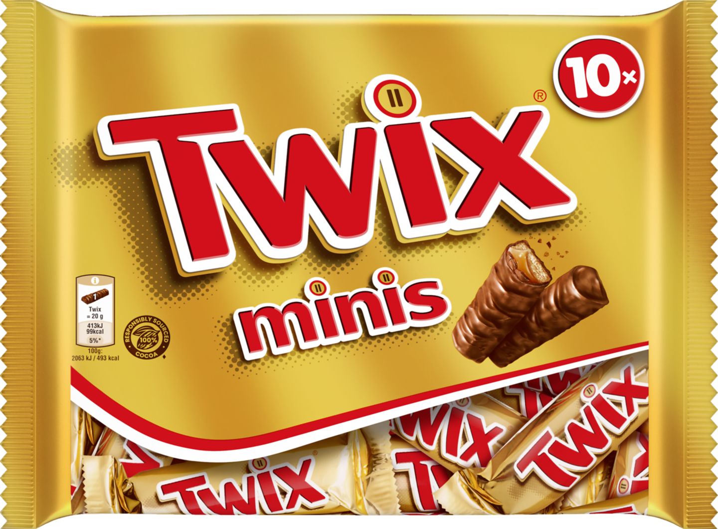 Изображение на Twix Minis/ Snickers Minis Десерти