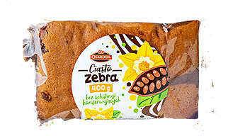 Oskroba Ciasto Zebra