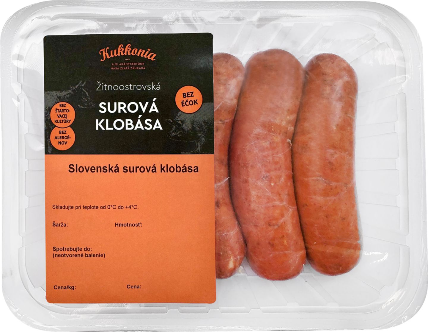 Slovenská surová klobása 