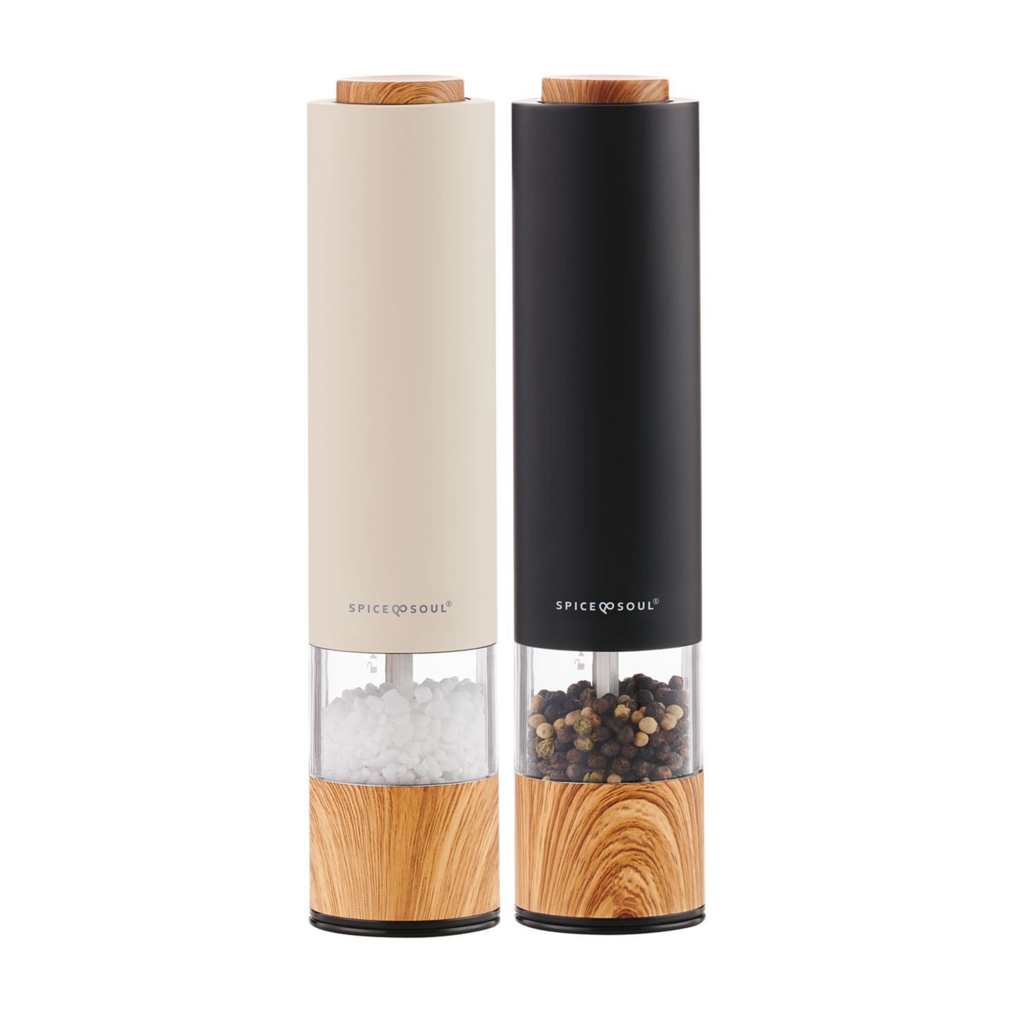 SPICE&SOUL® Salz- oder Pfeffermühle elektrisch
