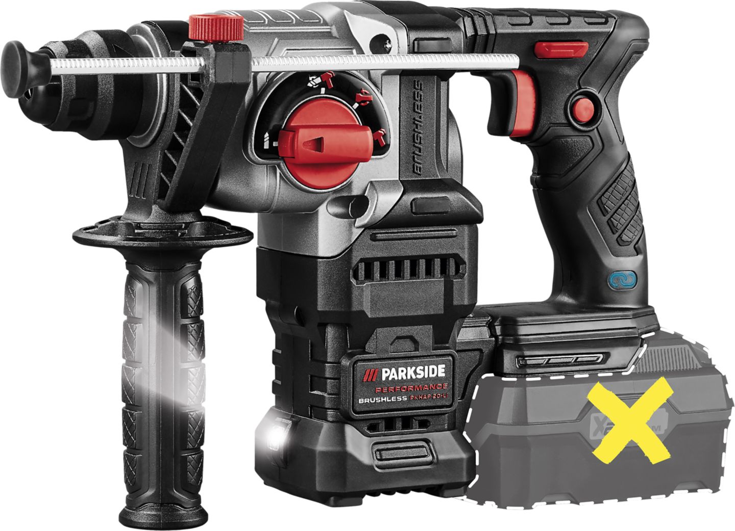 PARKSIDE® PERFORMANCE Akku-Kombihammer 20 V »PKHAP 20-Li 1.9J A1«