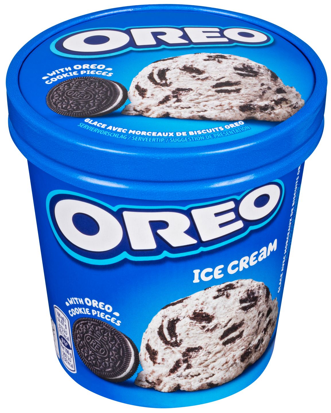 OREO oder MILKA Eis im Becher