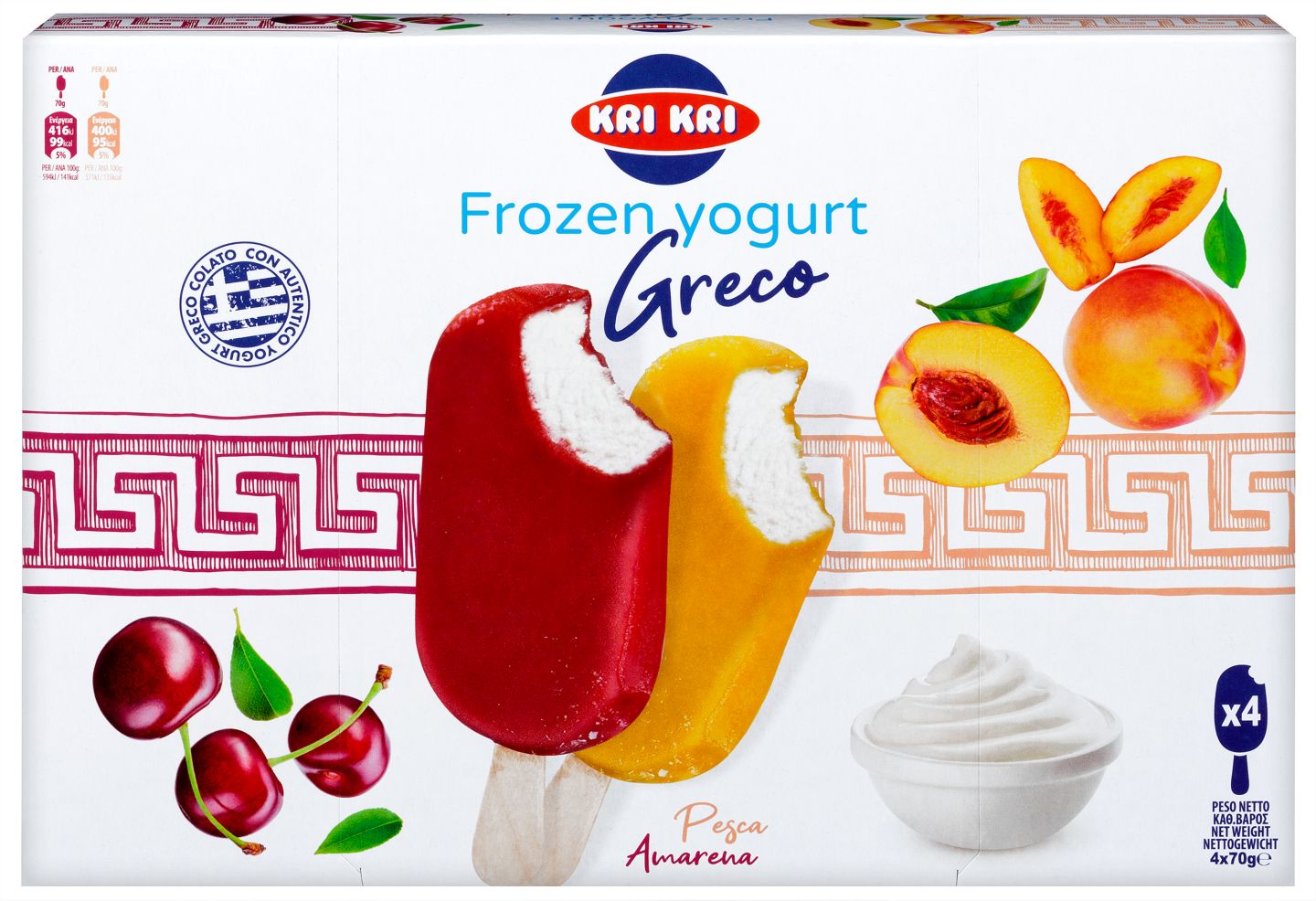 KRI KRI Frozen Yogurt Greco