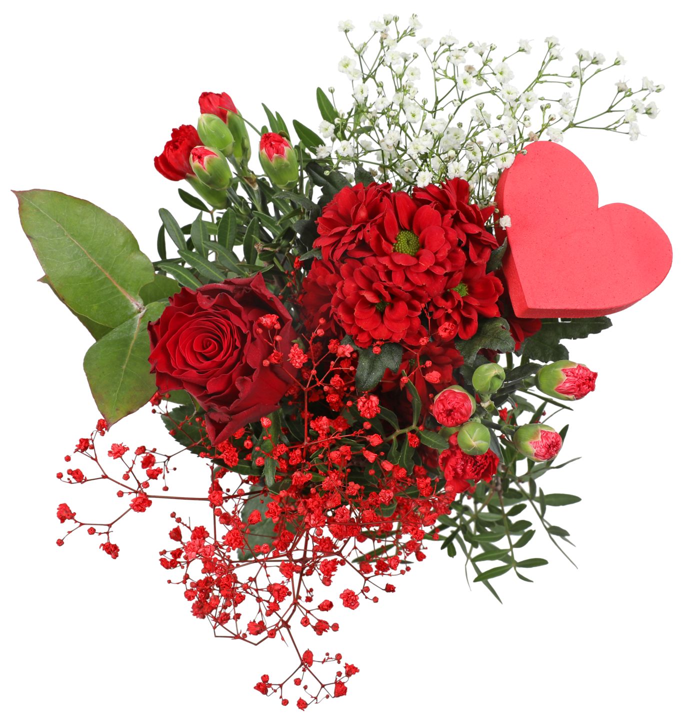 Bukiet walentynkowy różne rodzaje