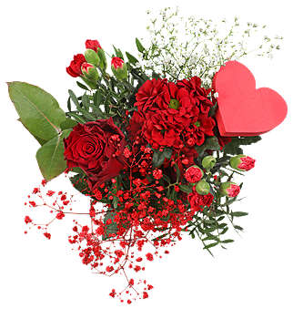 Bukiet walentynkowy różne rodzaje