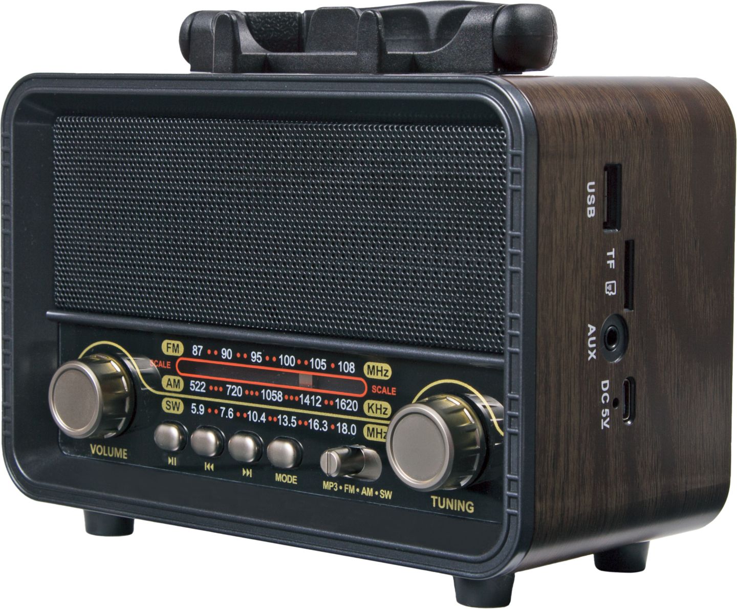 Mini Retro rádio 