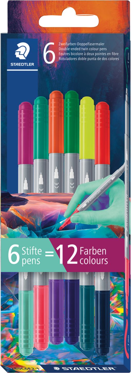 Staedtler Flomasteri obostrani