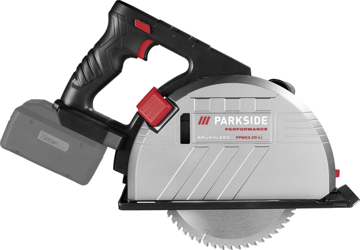 PARKSIDE® PERFORMANCE Akku-Metallhandkreissäge 20 V »PPMSA 20-Li A1«