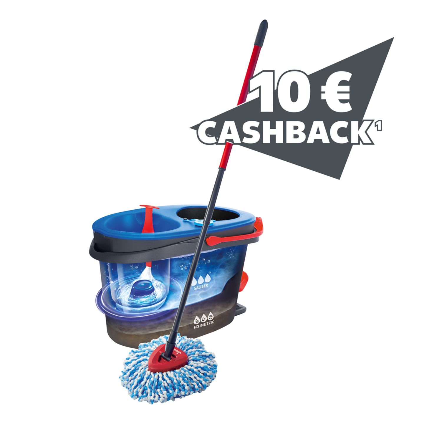 VILEDA Spin Mop System »H2PrO«