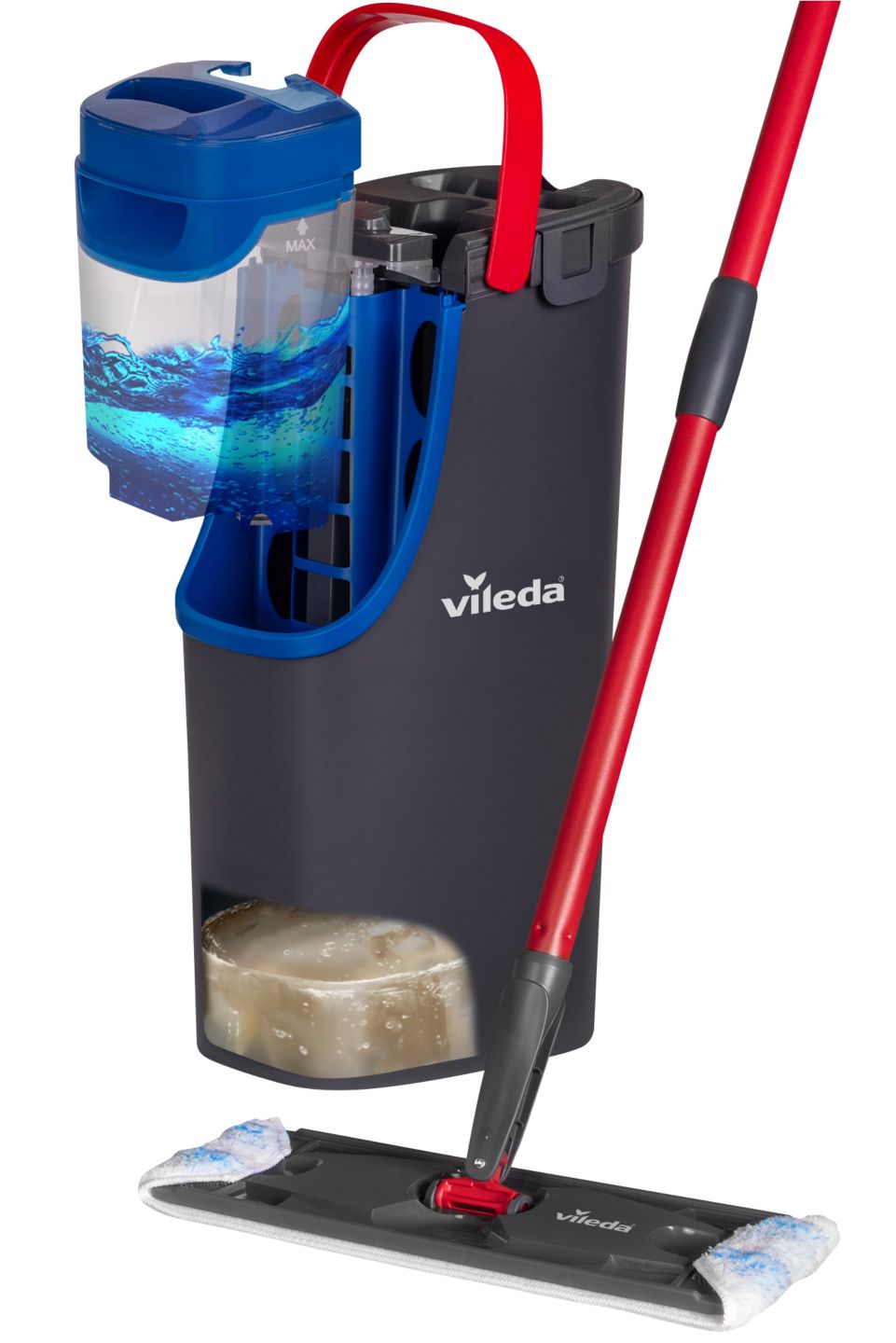 VILEDA Flat Mop System »H2PrO«