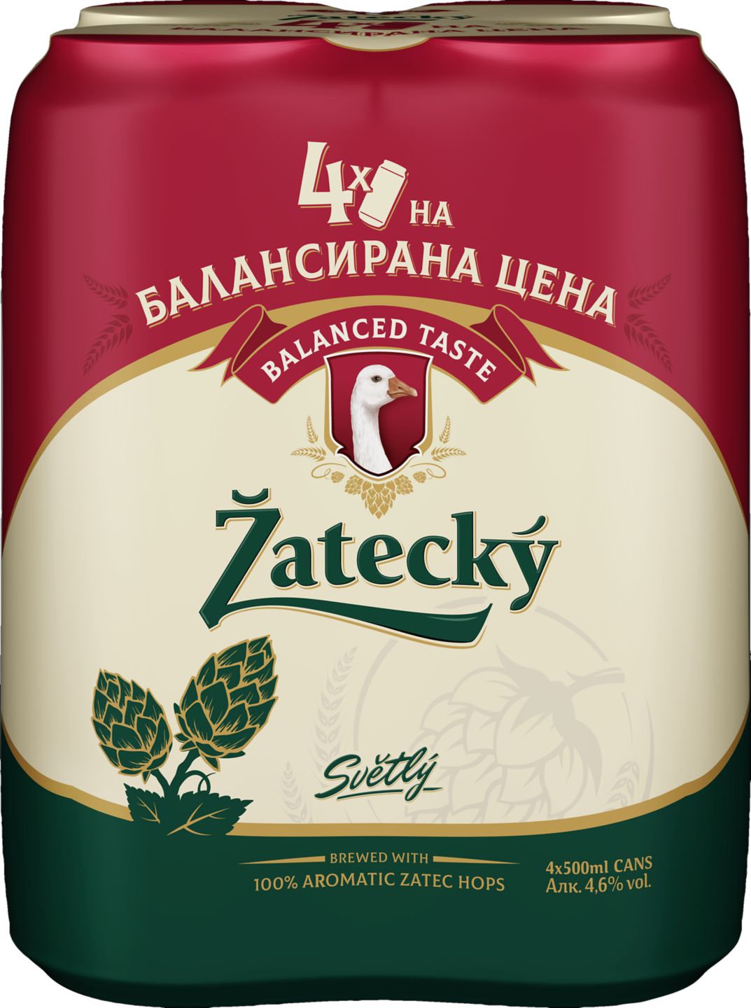 Изображение на Zatecky Бира
4,6% vol