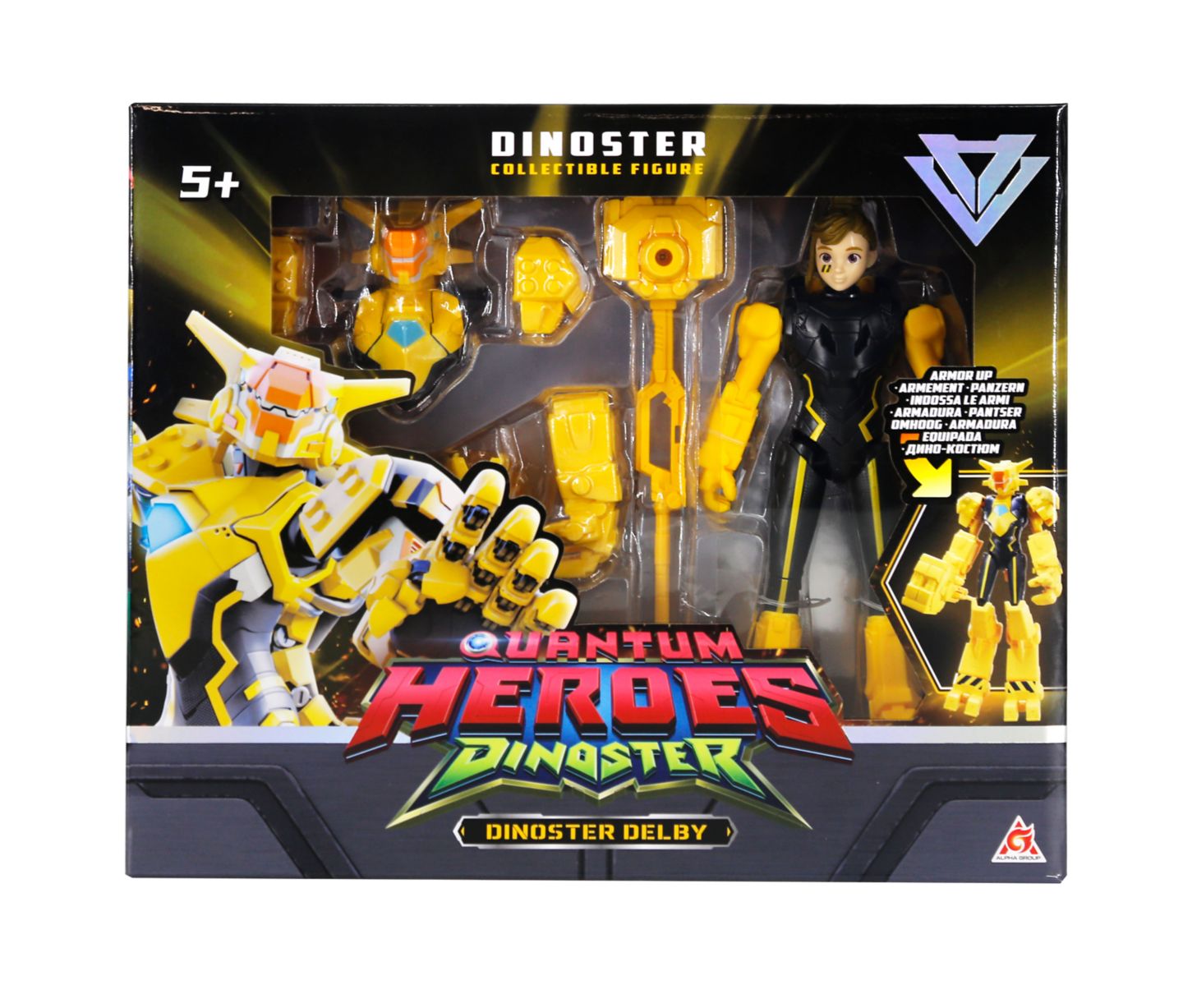 Dinoster Oklopljena figura 