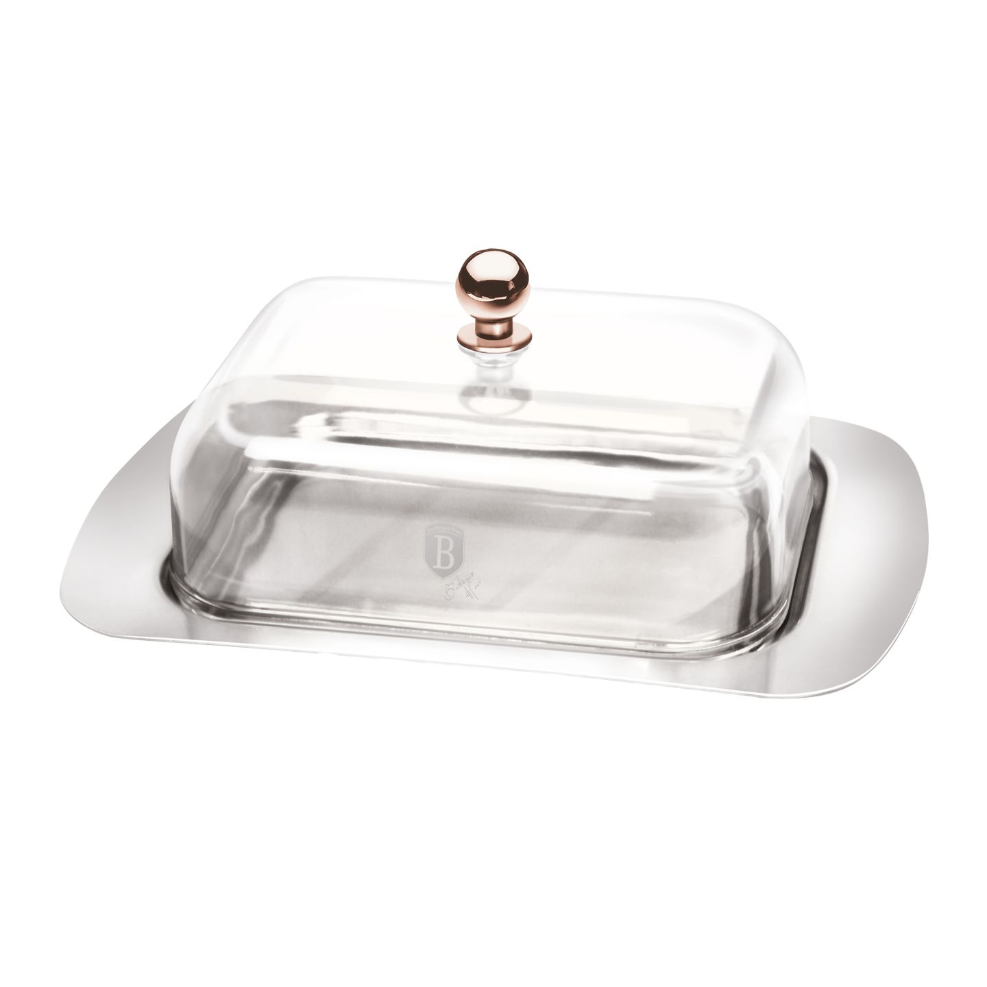 Изображение на BERLINGER HAUS Кутия за масло Rose Gold
с капак