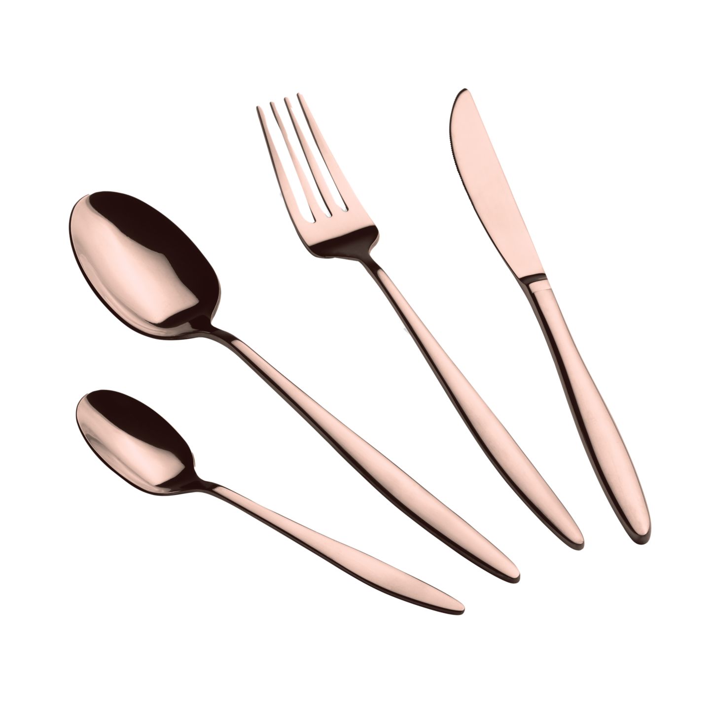 Изображение на BERLINGER HAUS Прибори за хранене Rose Gold
24 бр.