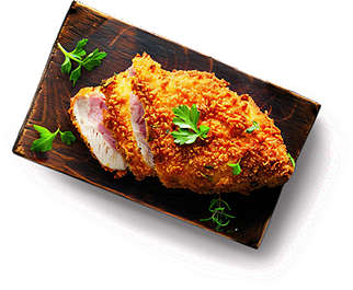 Cordon Bleu z szynką i serem