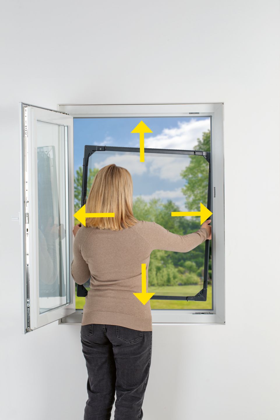 EASYMAXX Teleskop-Insektenschutz