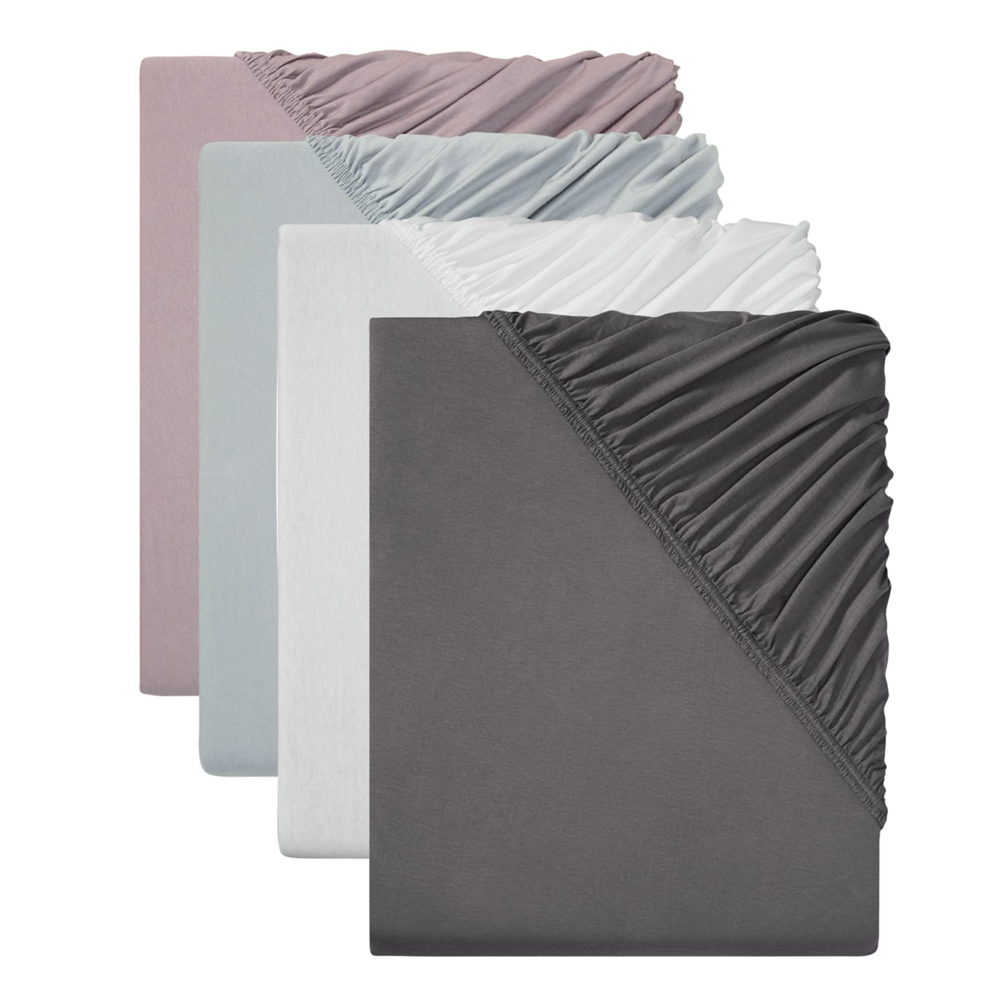 LIV&BO® Jersey-Modal-Spannbettlaken ca. 90 - 100 x 200 cm