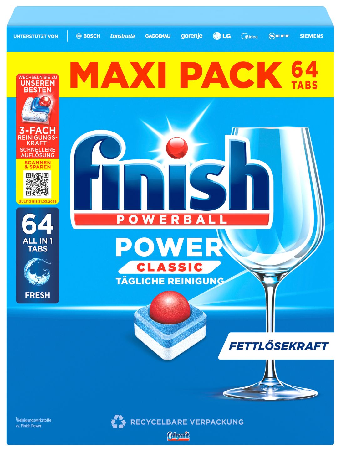 FINISH Spülmaschinen-Tabs oder -Caps